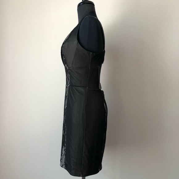 NWT bebe Black Andie Lingerie Cocktail Dress - Picture 8 of 8